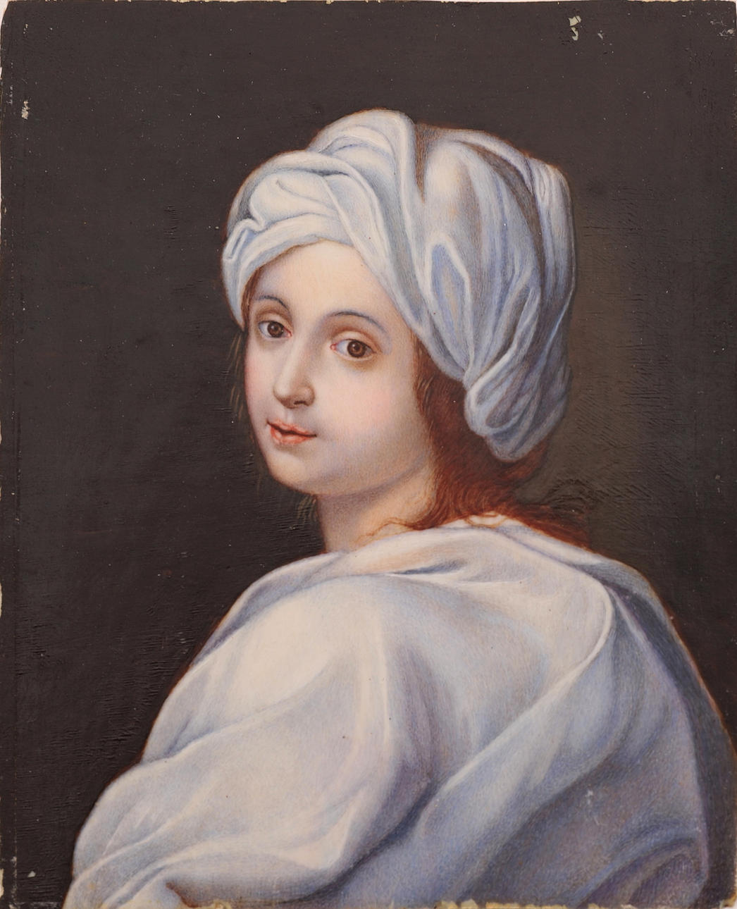 ANONYMOUS. ITALIAN SCHOOL 19th CENTURY PORTRAIT.