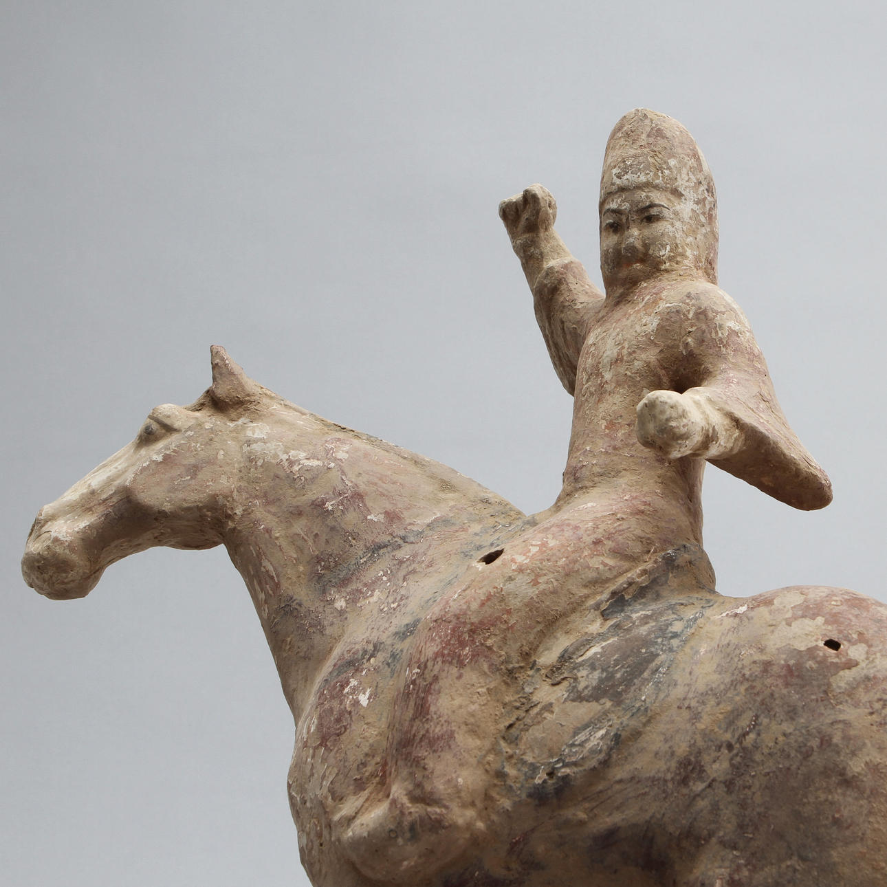 FIGUR, lergods, Kina, Tang(618-906).