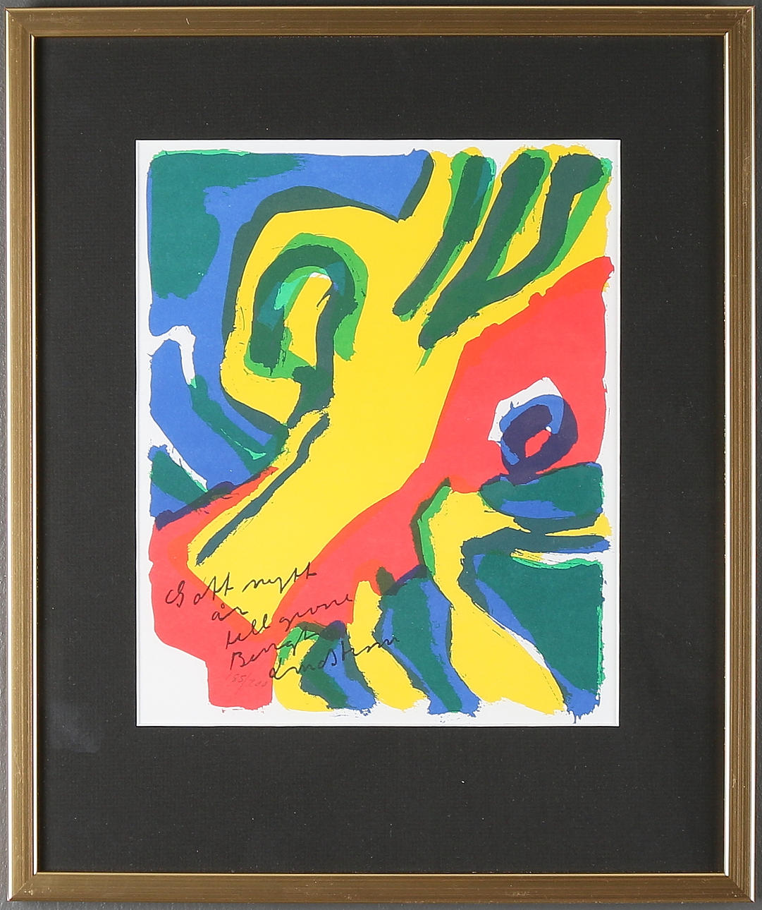 BENGT LINDSTRÖM. Färglitografi, signerad, numrerad,185/200.