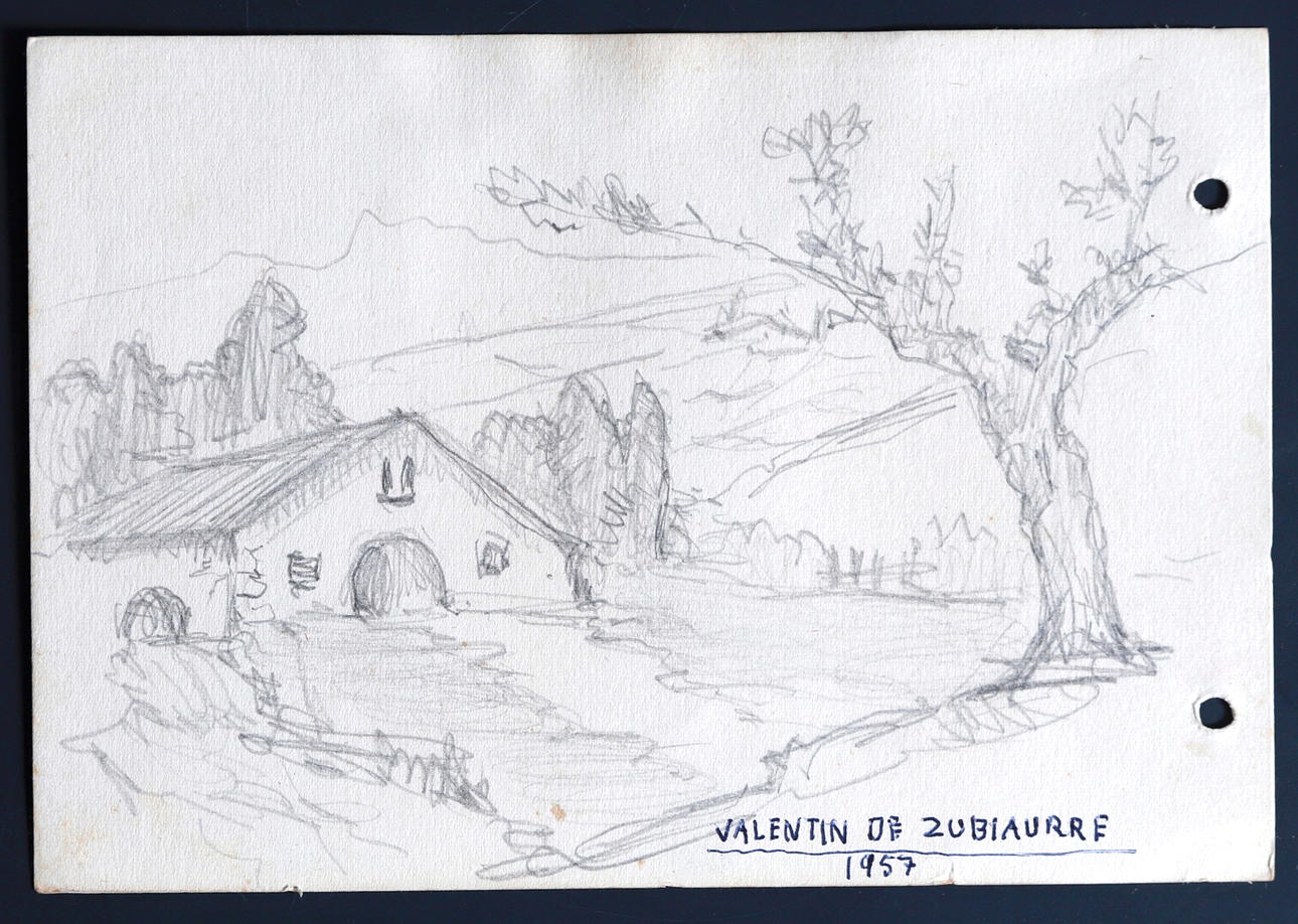 VALENTÍN DE ZUBIAURRE. Paisaje.