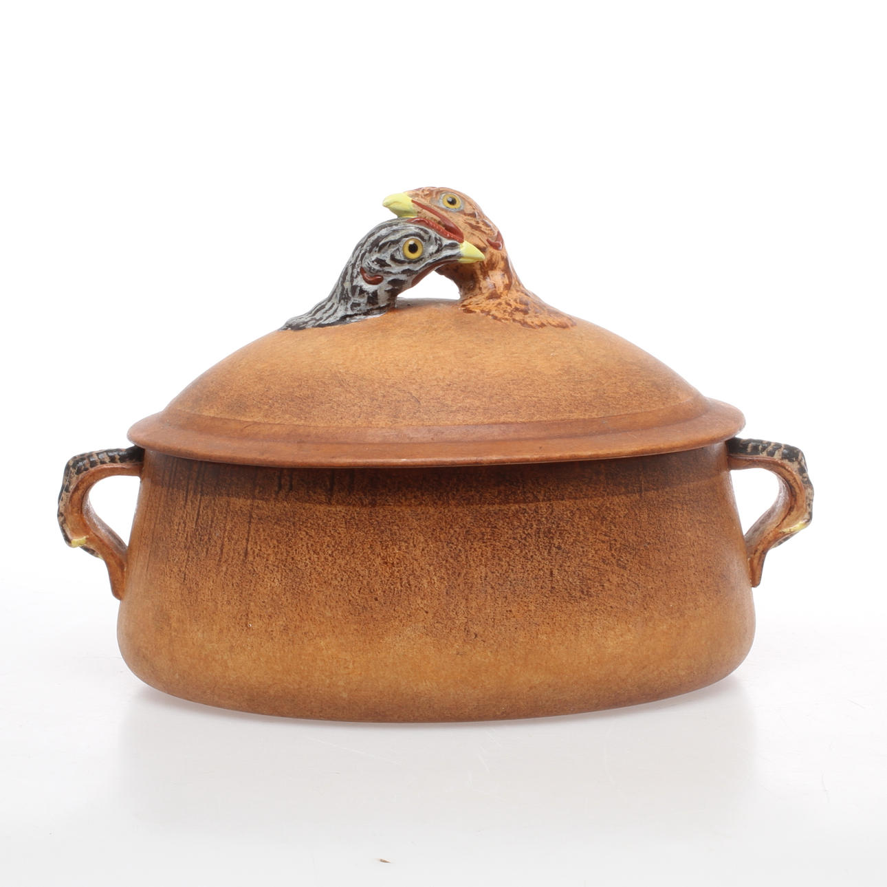 TERRINA CON TAPA, porcelana, Pillivuyt Francia.