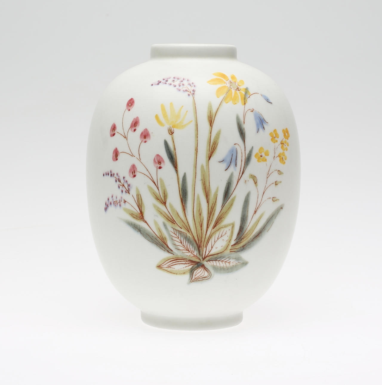 LARS THORÉN. VAS, porslin, Rörstrand, signerad L.Th.