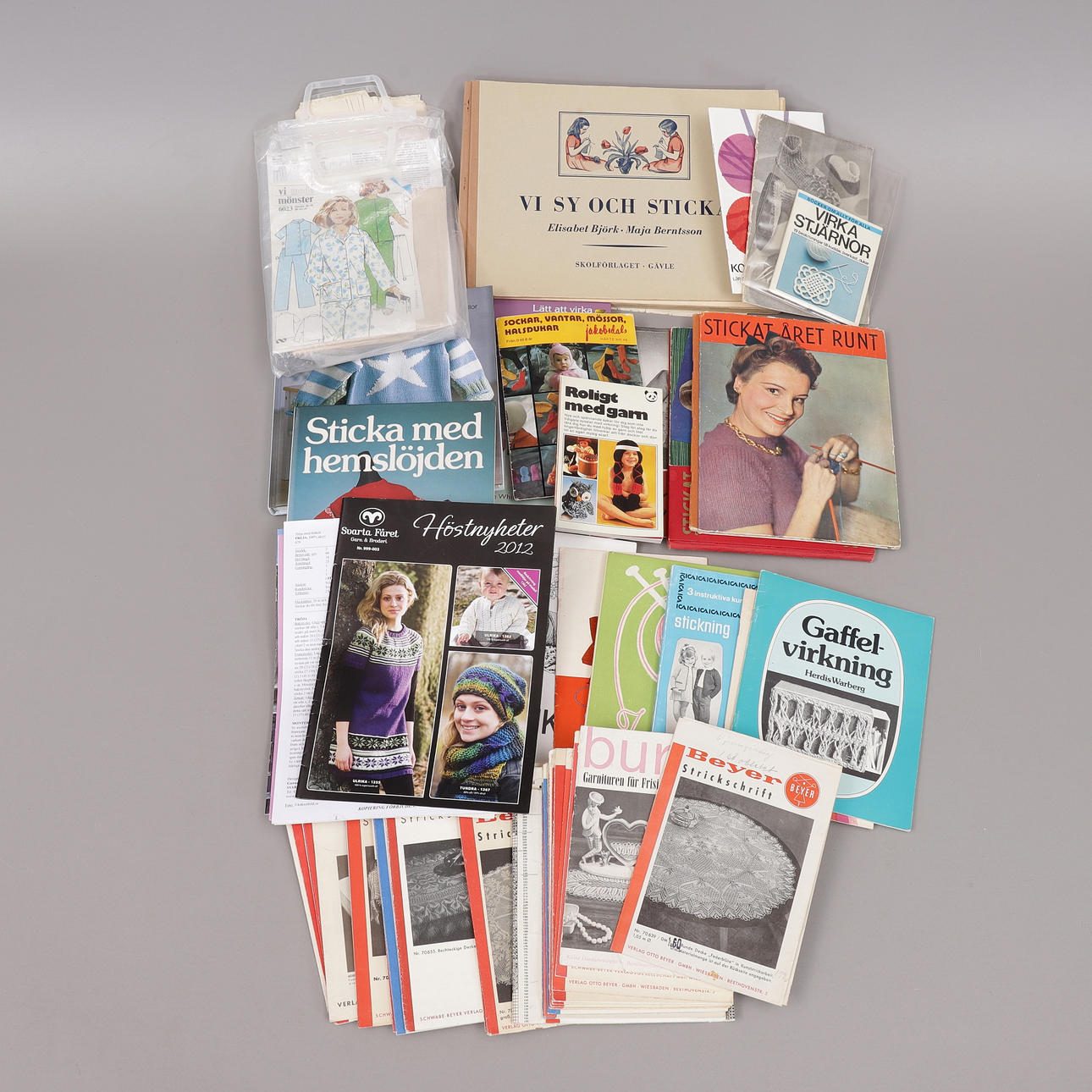 LIBROS sobre TEJIDO DE PUNTO Y CROCHET.