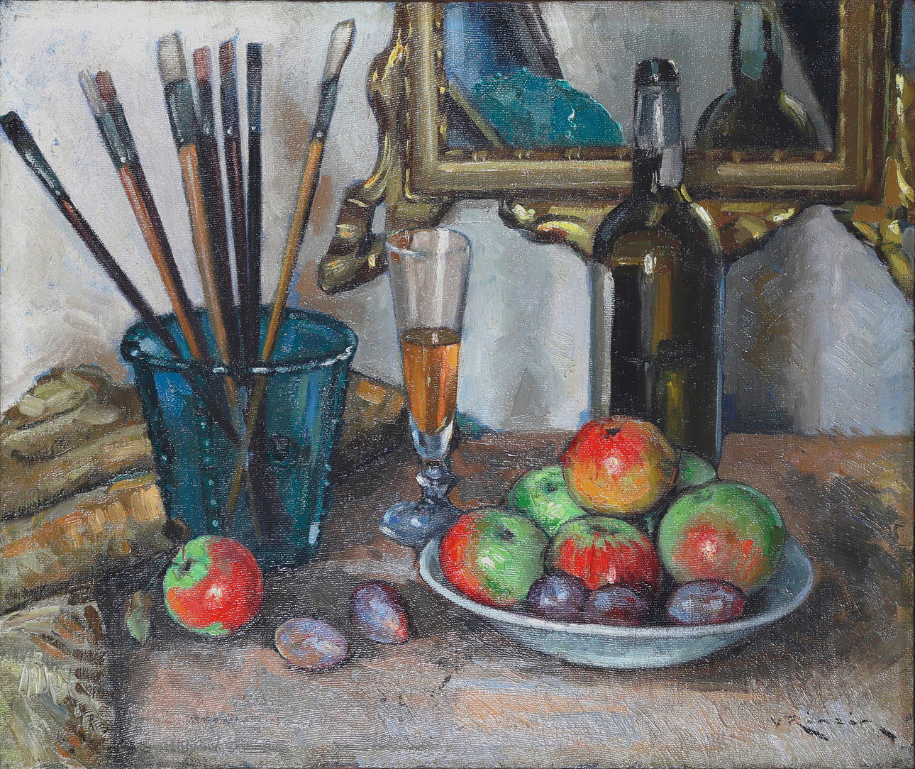 VICENTE RINCÓN. Bodegón.