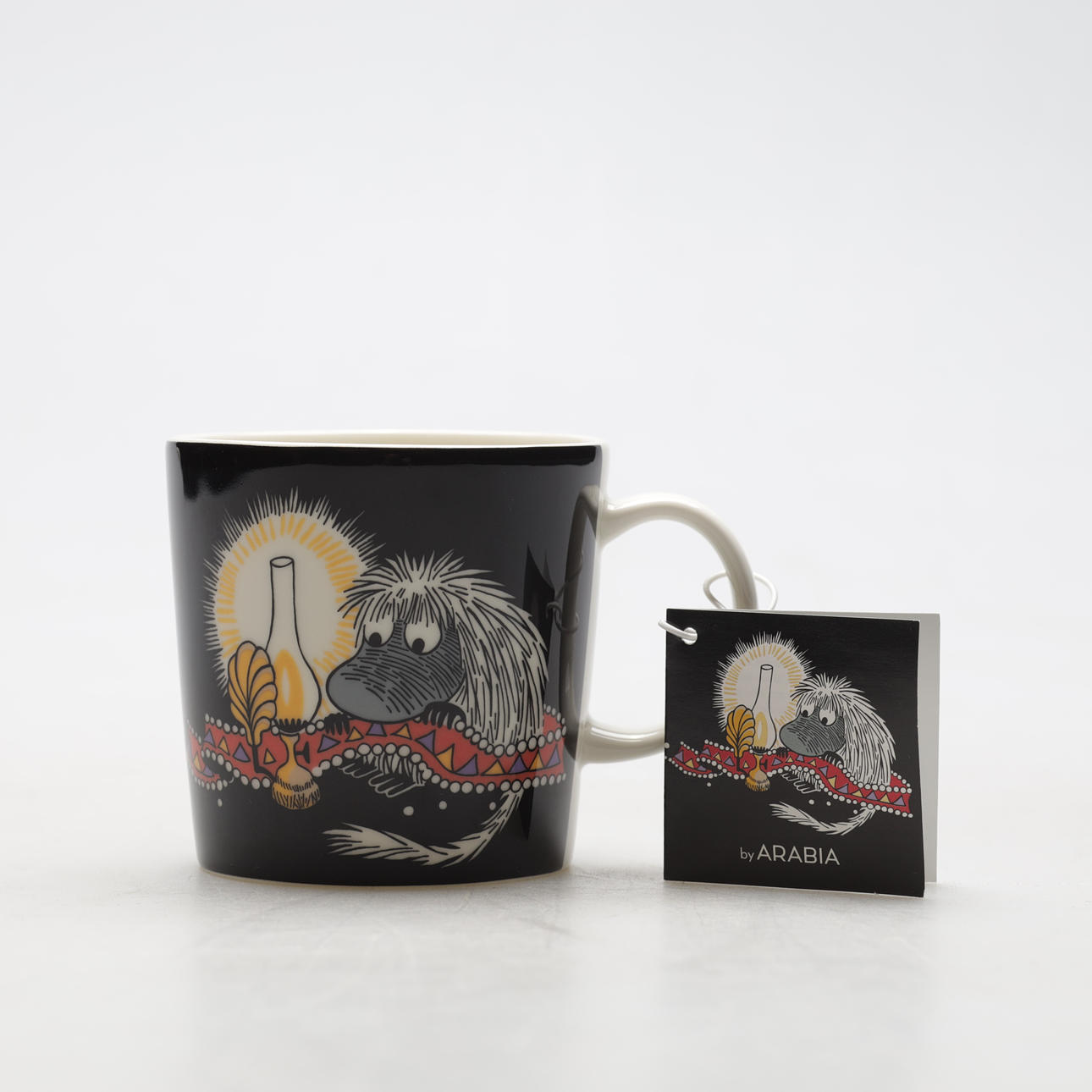 MUMINMUGG, porslin, "Förfadern", Arabia.