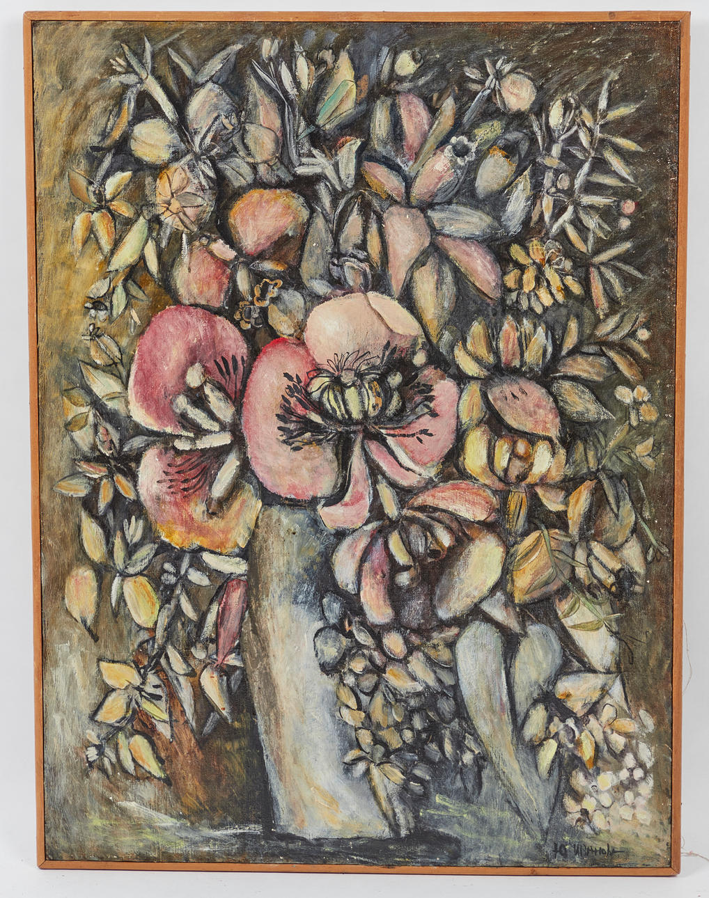 JULIA IVANOVA. Gemälde, Blumenstillleben, St. Petersburg.