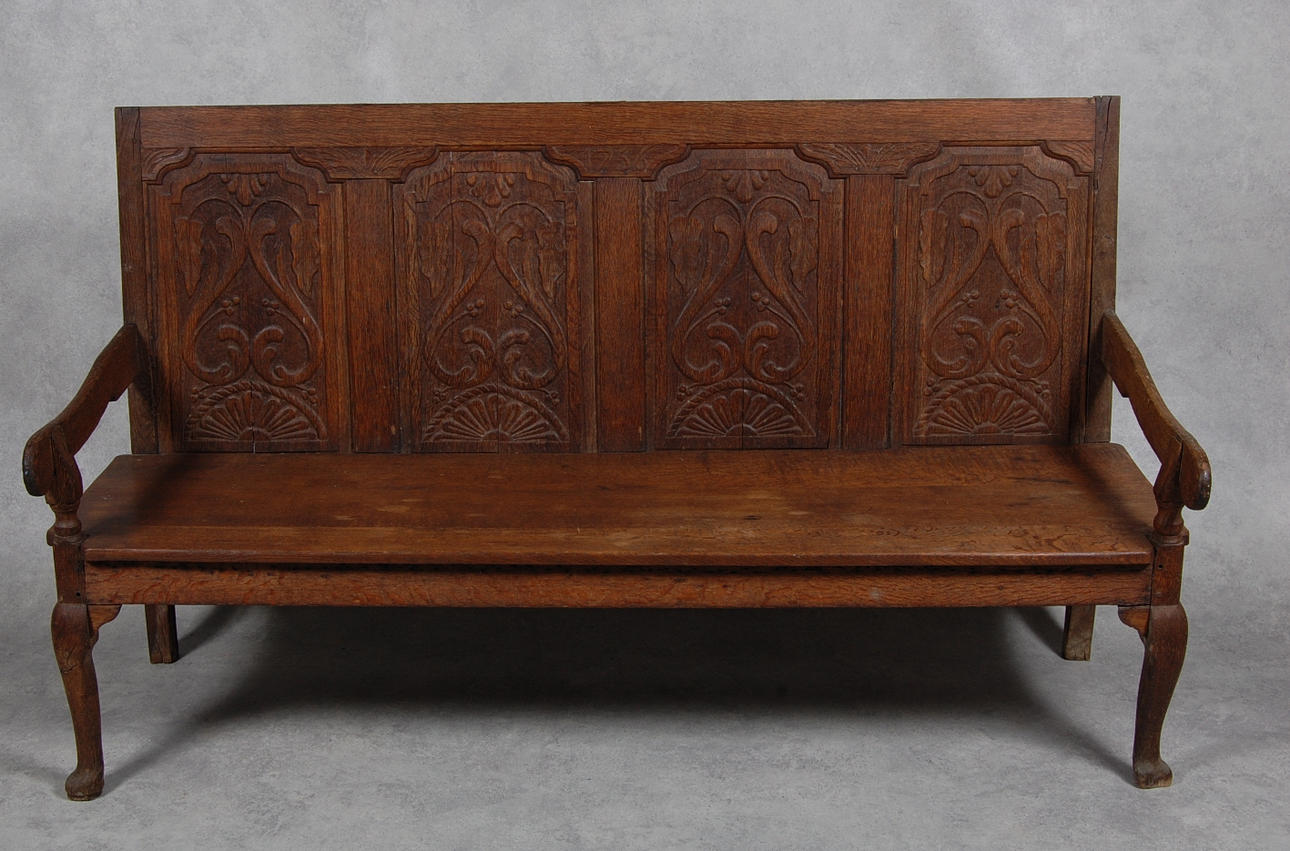 BÄNK, senbarock, daterad 1756.