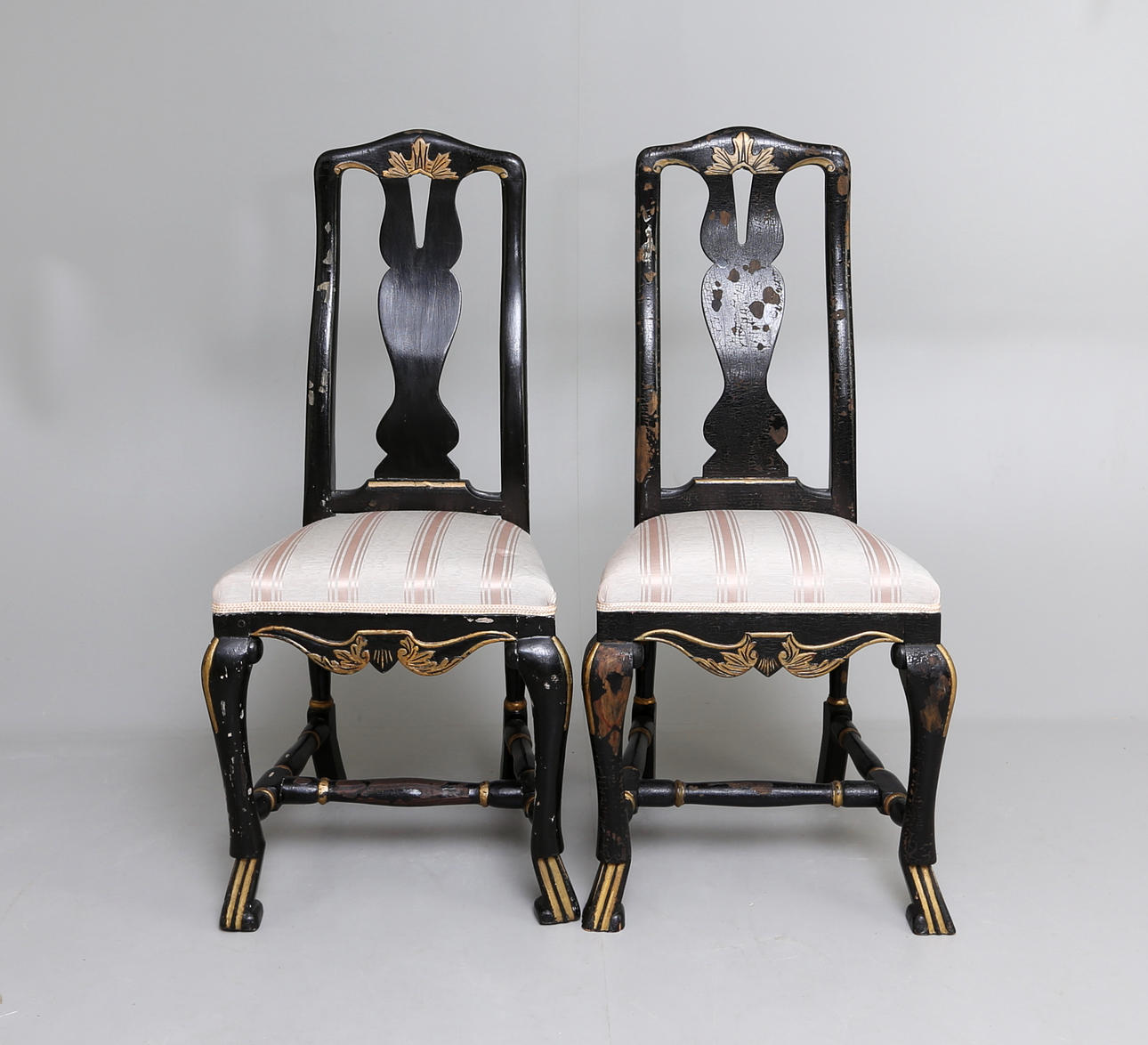 STOLAR, 1 par, Barock, 1700-tal.