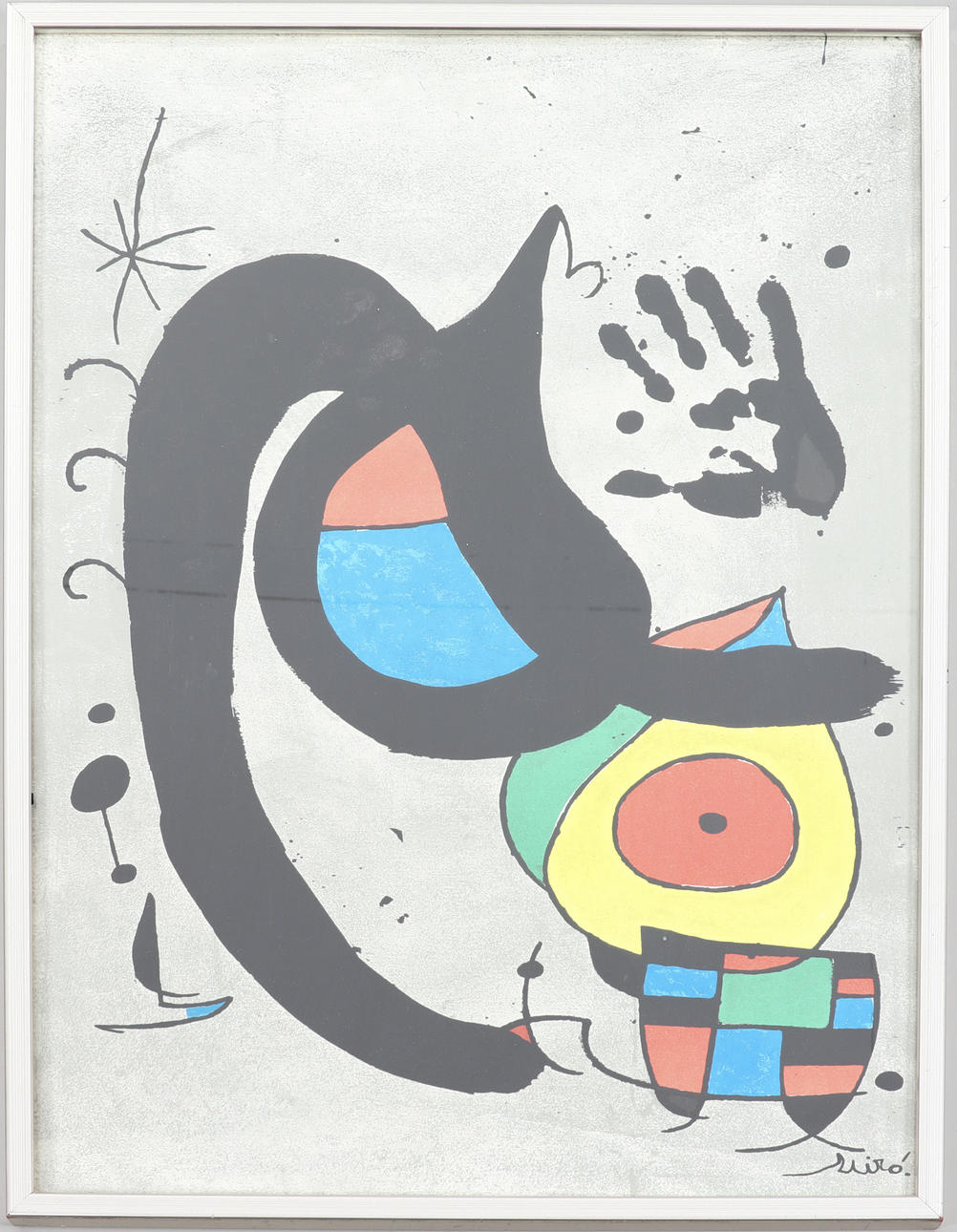 JOAN MIRÓ. Tryk, efter.