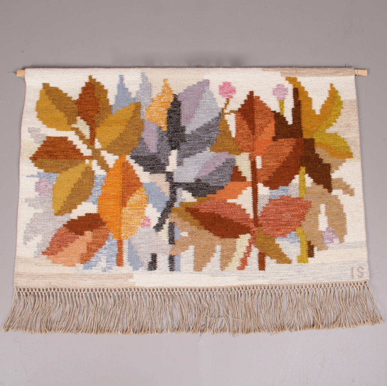 INGEGERD SILOW. väggbonad, röllakan, Axeco Svenska AB.