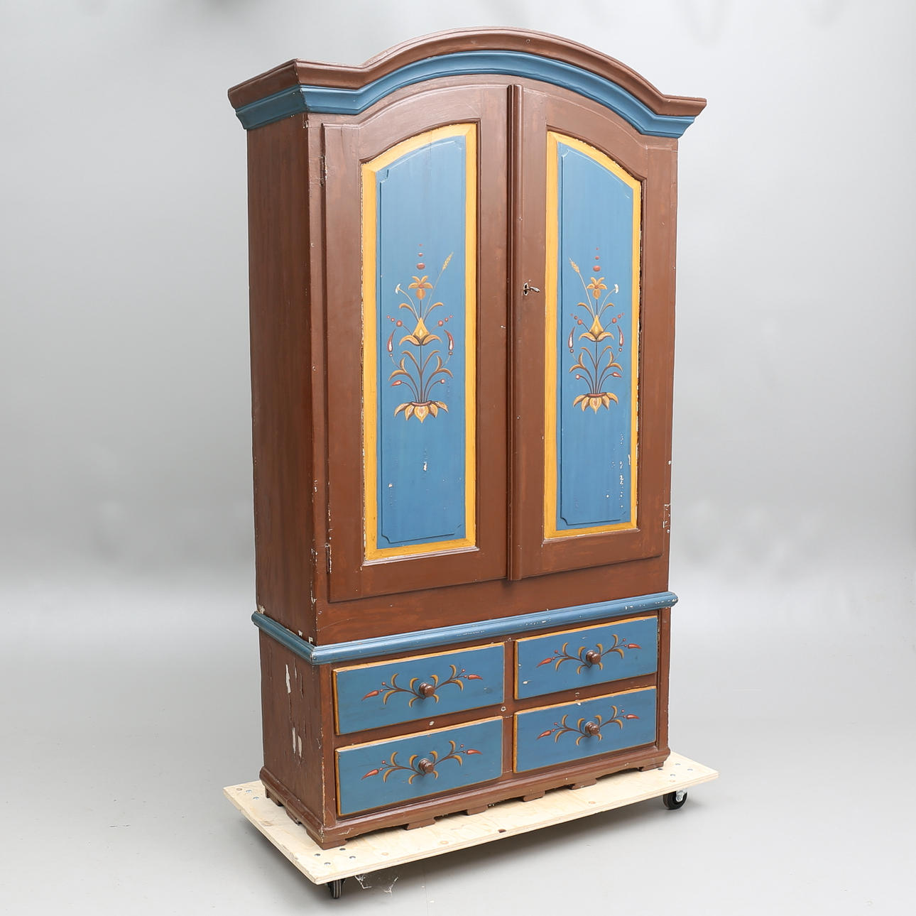 SKÅP, allmoge, 1800-talets första hälft.