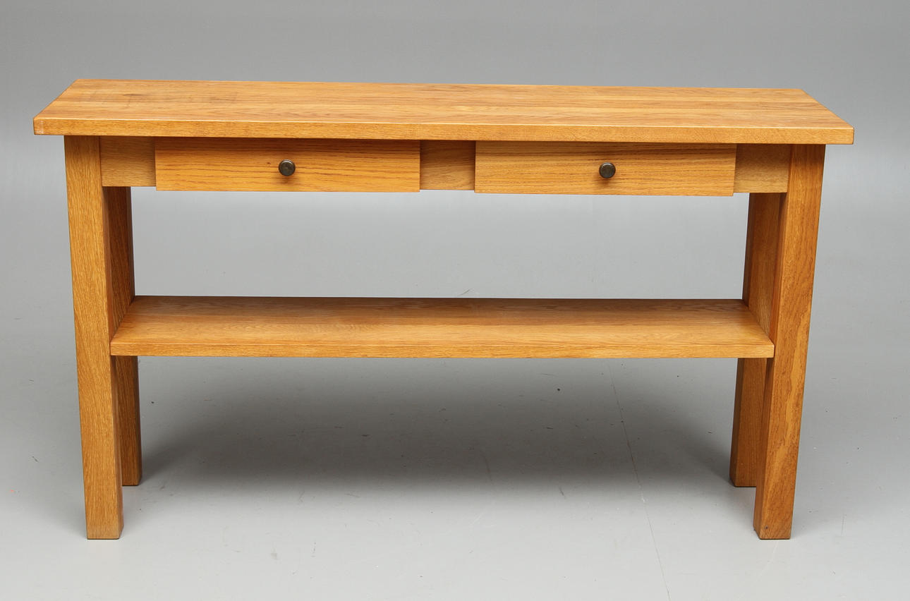 SIDEBORD, med två lådor, 1900/2000-tal.