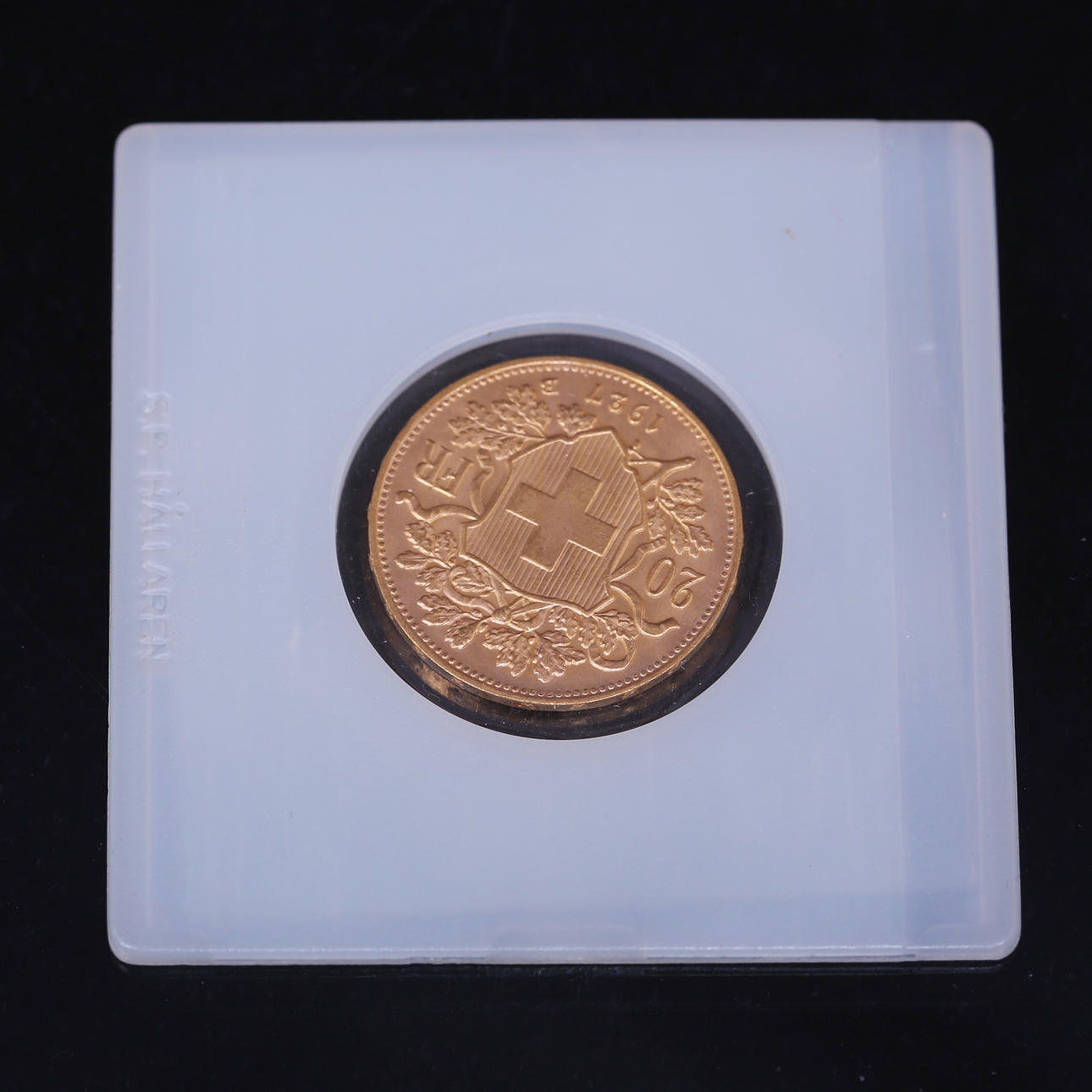 GOLD COIN, 20 francs, gold content 900/1000, 6.45 grams, Switzerland, 1927.  Coins, Medals & Stamps - Coins & Banknotes - Auctionet