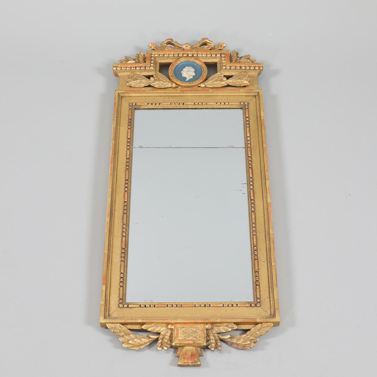 MIRROR, Gustavian style dated 1967.