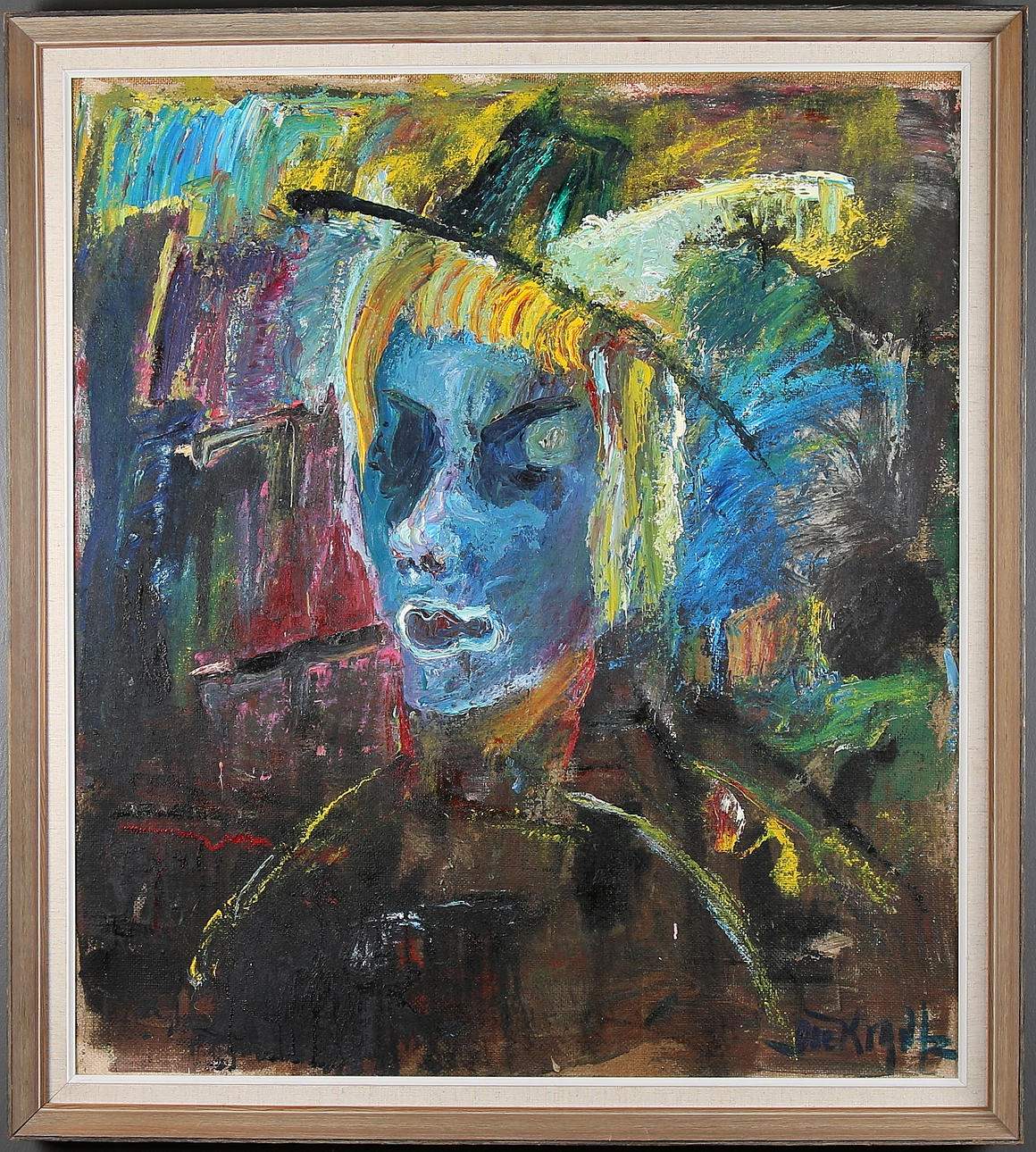 OLLE KRANTZ. Oil on canvas, signed.