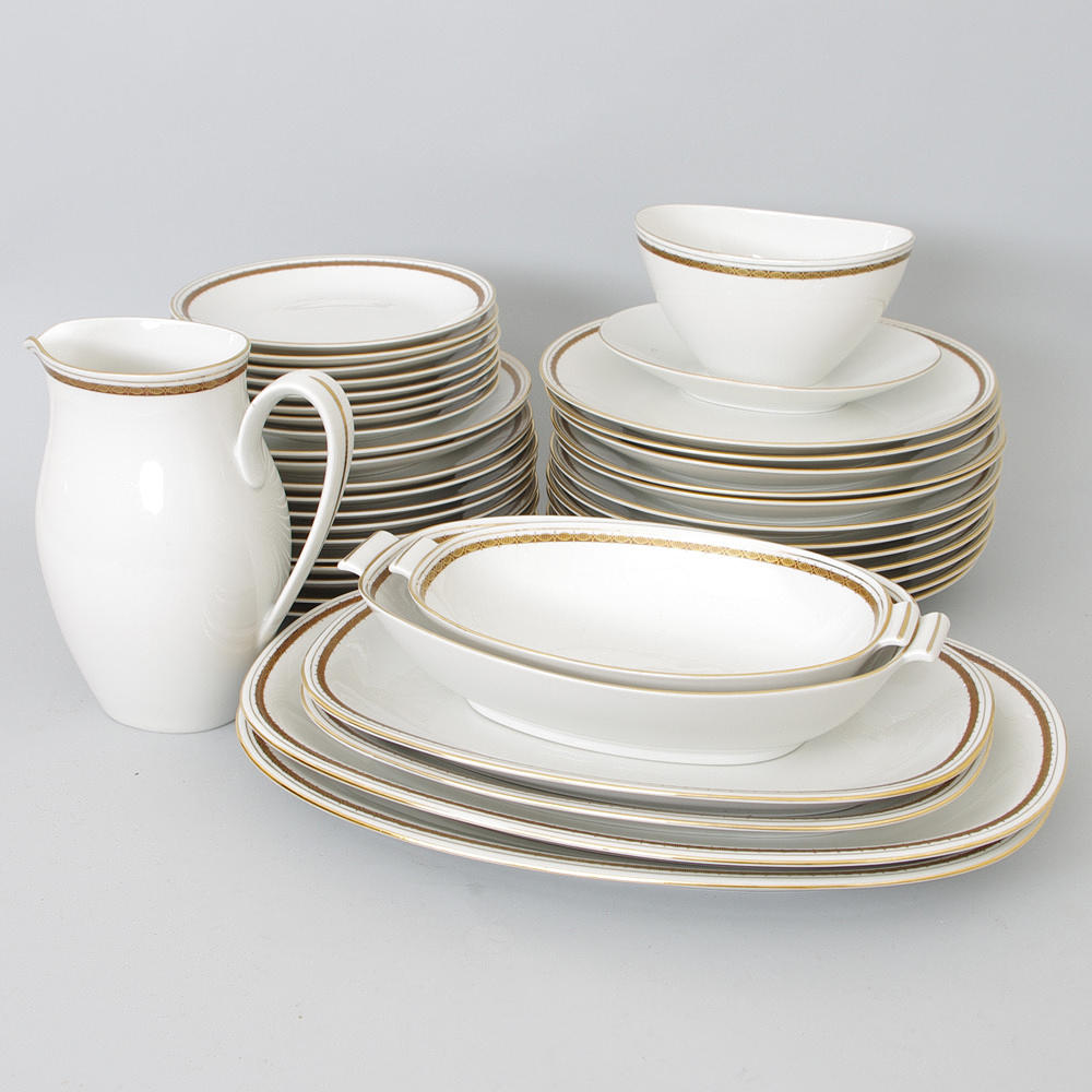 MATSERVIS, porslin, "Nigeria", Rörstrand.