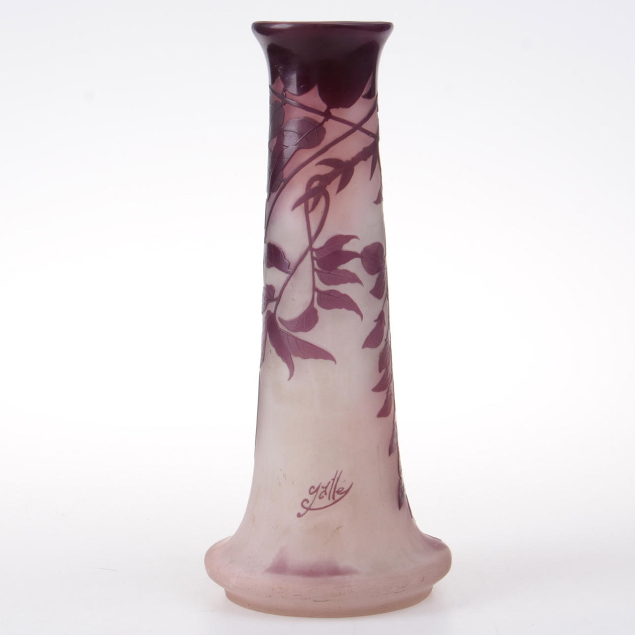 EMILE GALLÉ. Vas, jugend, Frankrike, omkring sekelskiftet 1900.