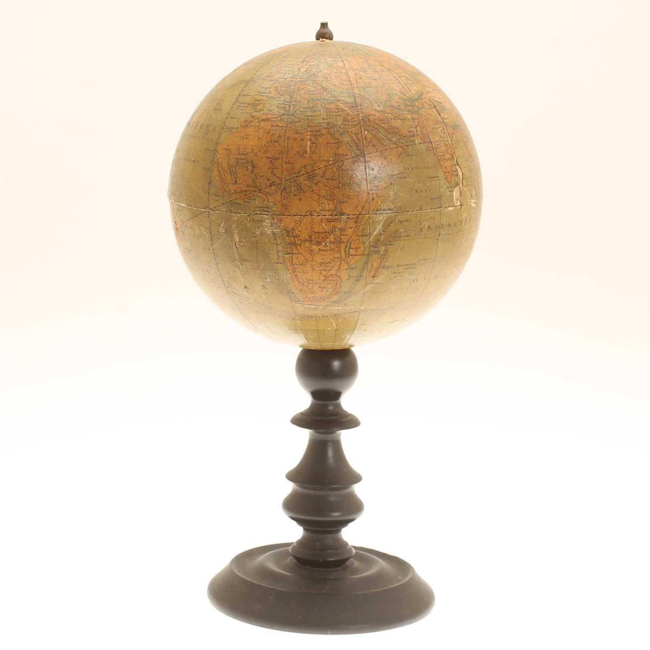EARTH GLOBE, Die Erdkugel, 18/1900s.