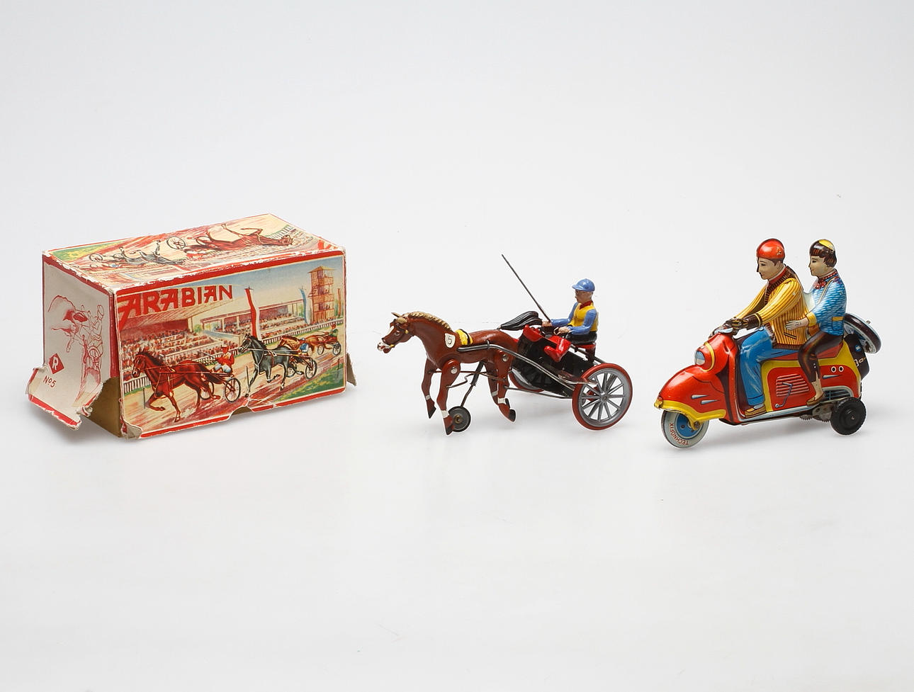 LEKSAKER, 2 st. Bland annat Technofix 282, Tyskland, 1900-talets första hälft.