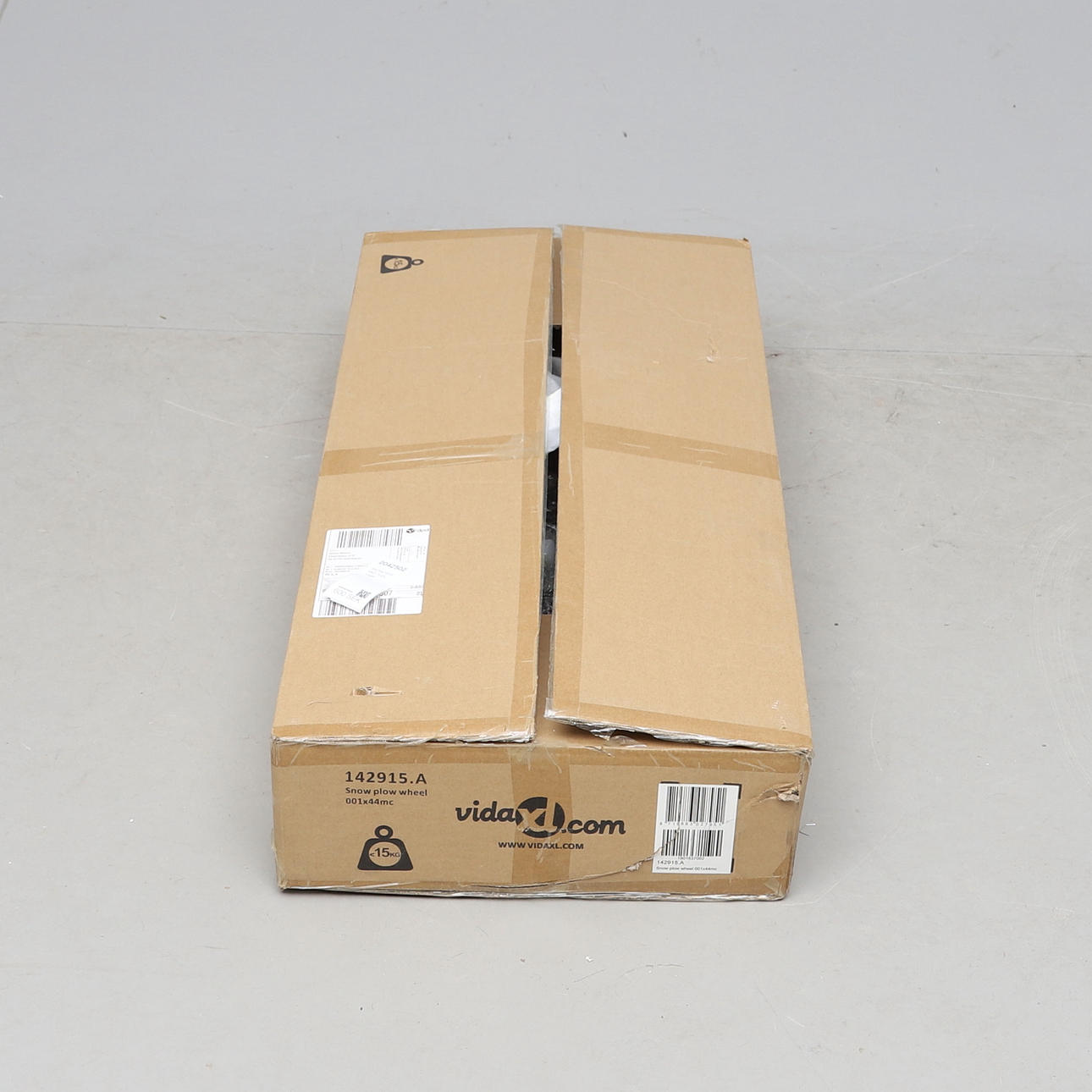SNOW SHOVEL WITH WHEELS, VidaXl.