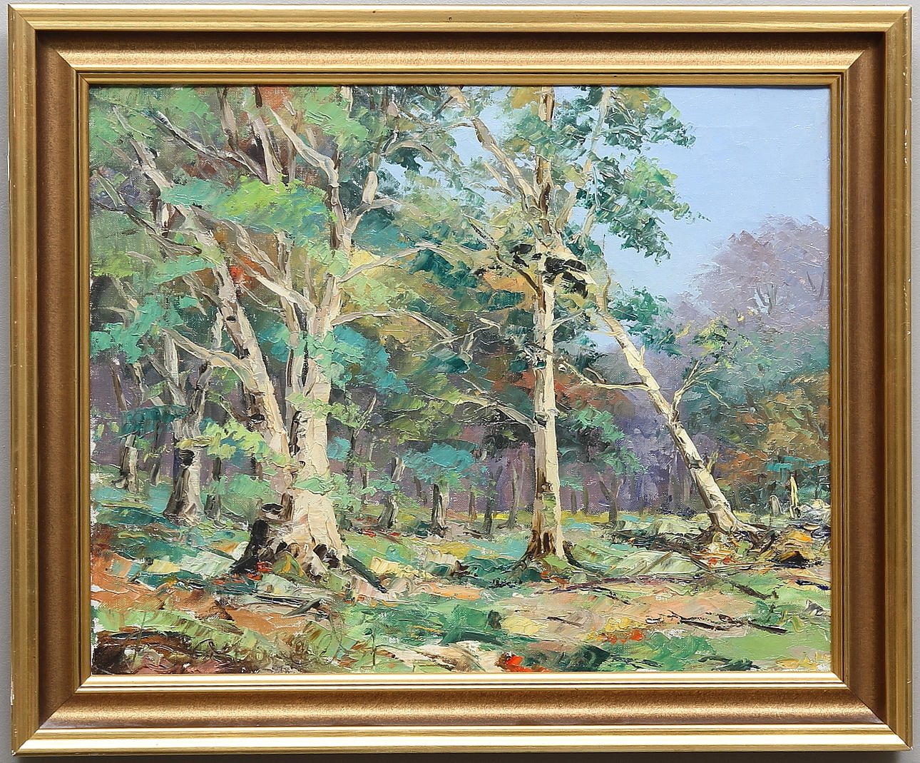 CARL CRISTIAN BOWEDT. Olja på duk, signerad.