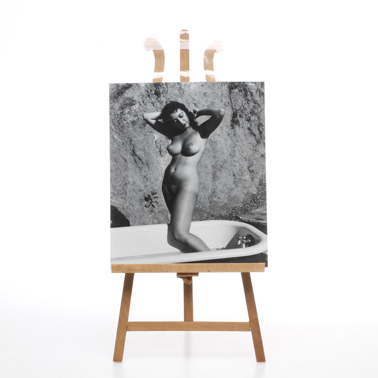 ANDRE DE DIENES. EFTER. Nakenstudie, fotografi.