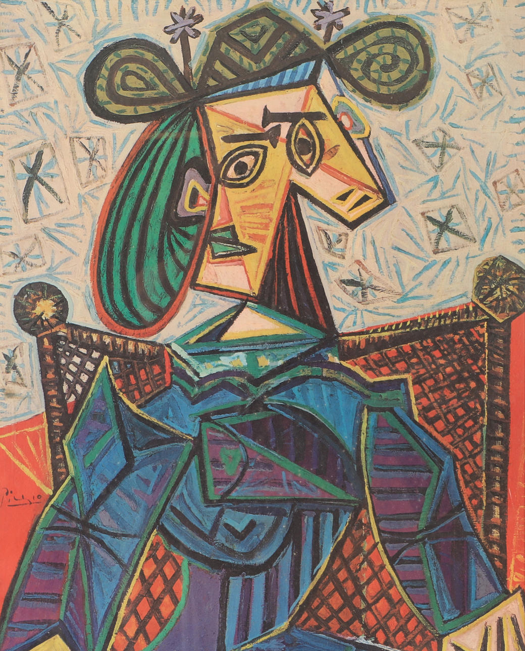 PABLO PICASSO. Exhibition poster.