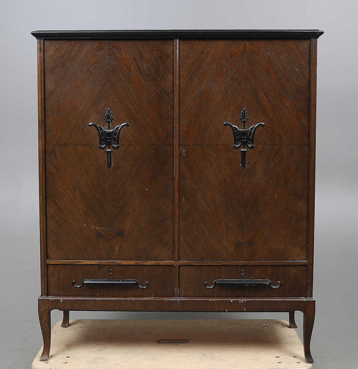 MATSALSSKÅP, björk, 1940 tal.