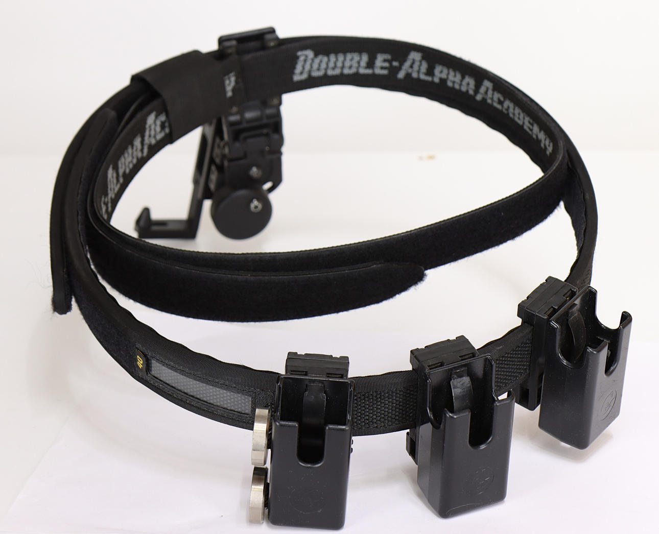 SKYTTEVÄSKA, HÖLSTER MED BÄLTE.