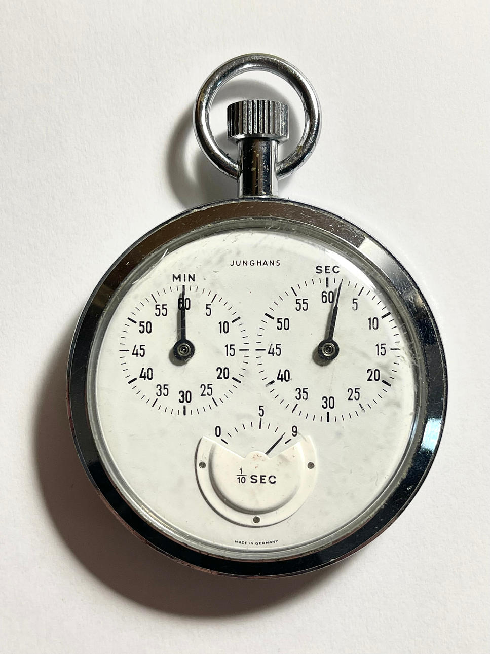 Reloj de bolsillo Chronometro Junghans 1/10 sec.