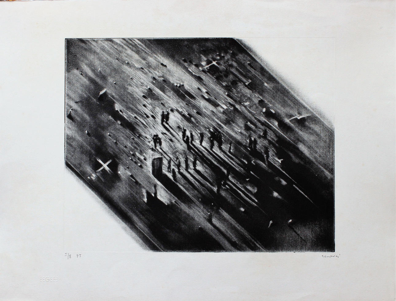 JUAN GENOVÉS. Sin título ("Lo líquido").