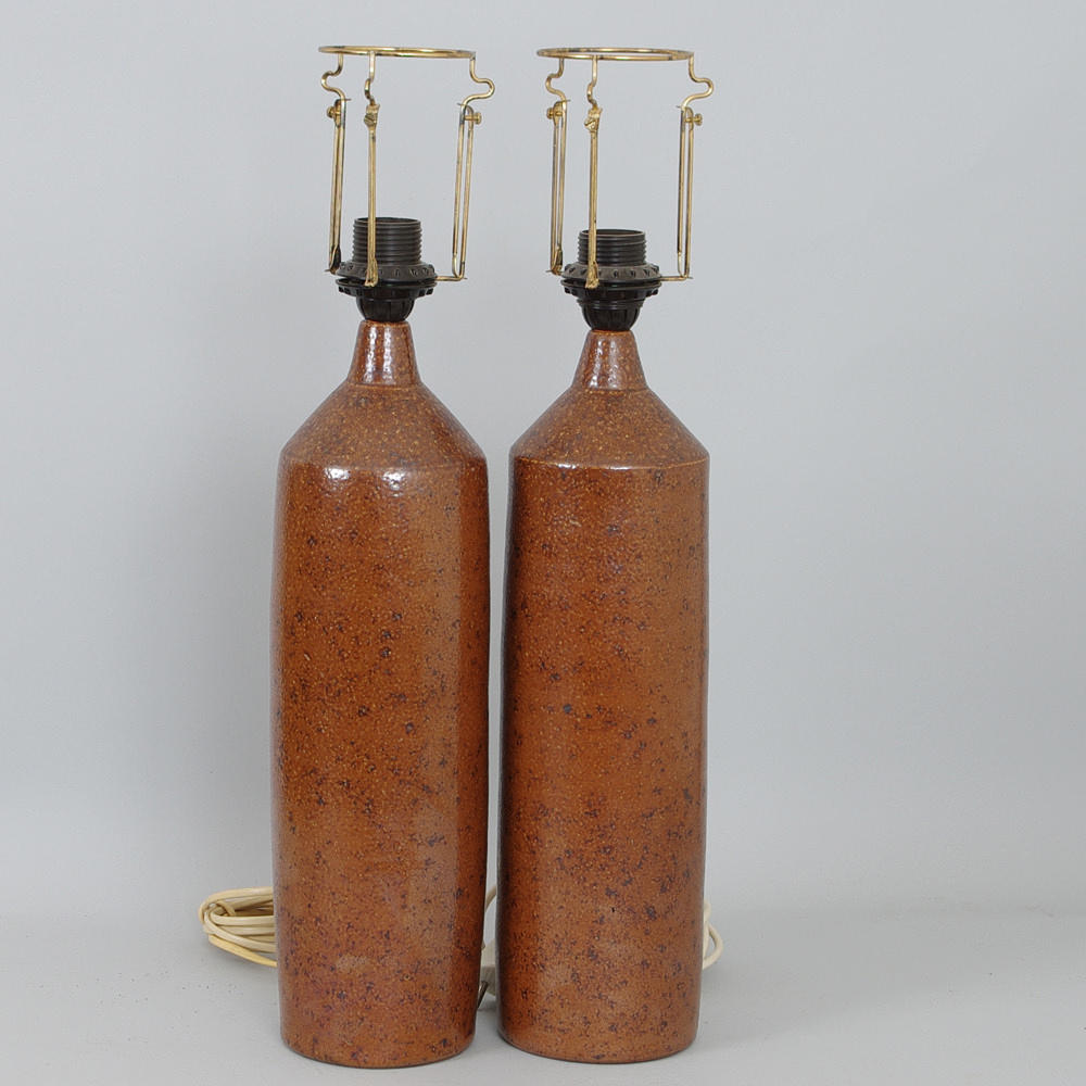 BORDSLAMPOR, 1 par, keramik, Raus.