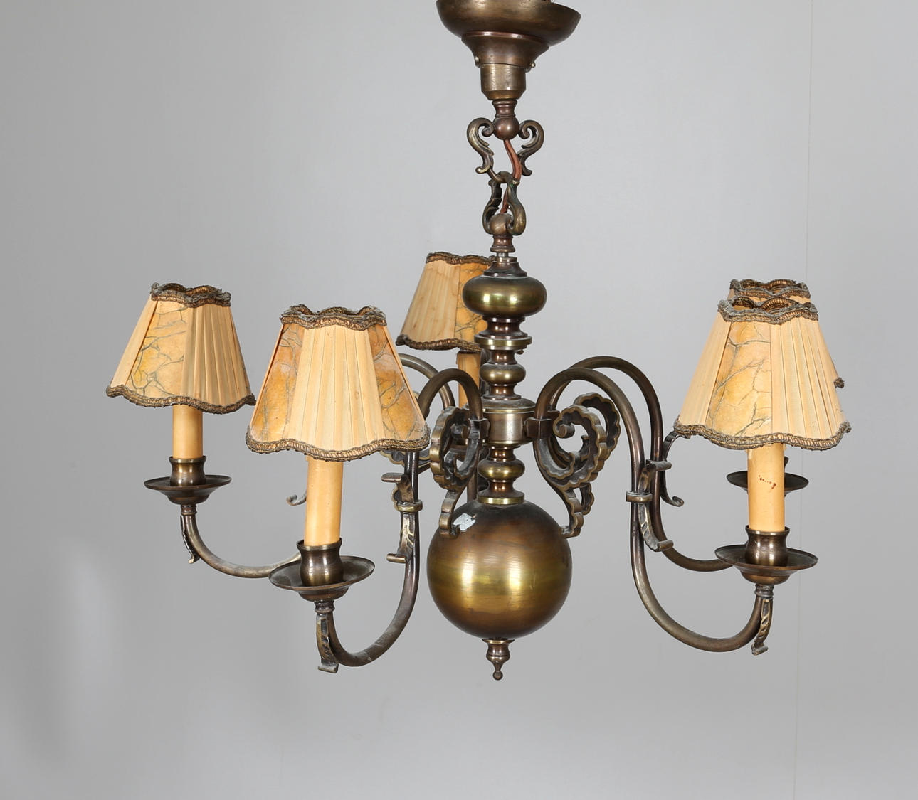 TAKKRONA, Mässing, 1920/30-tal.