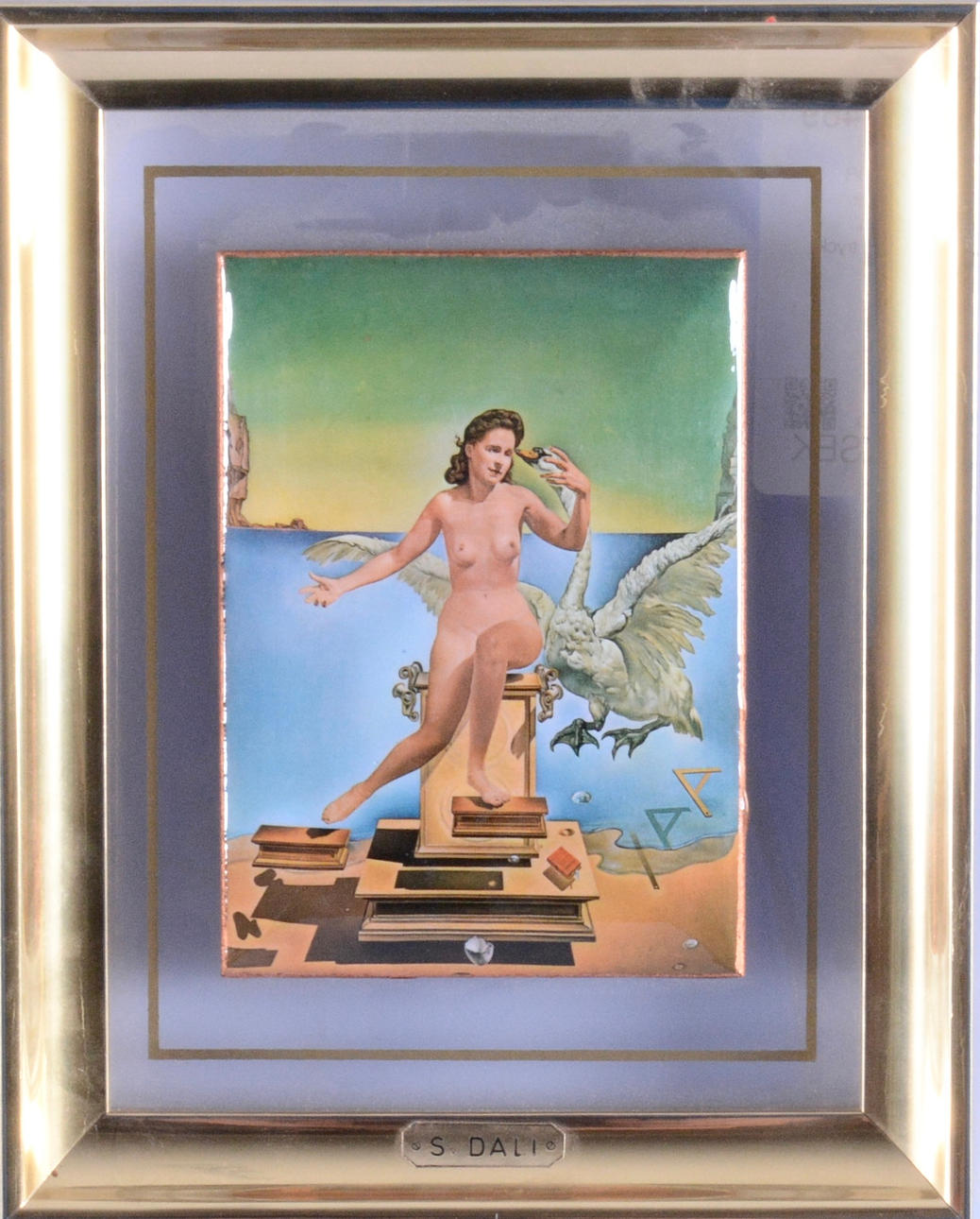 SALVADOR DALI. EFTER. Väggtavla, laminerat tryck.