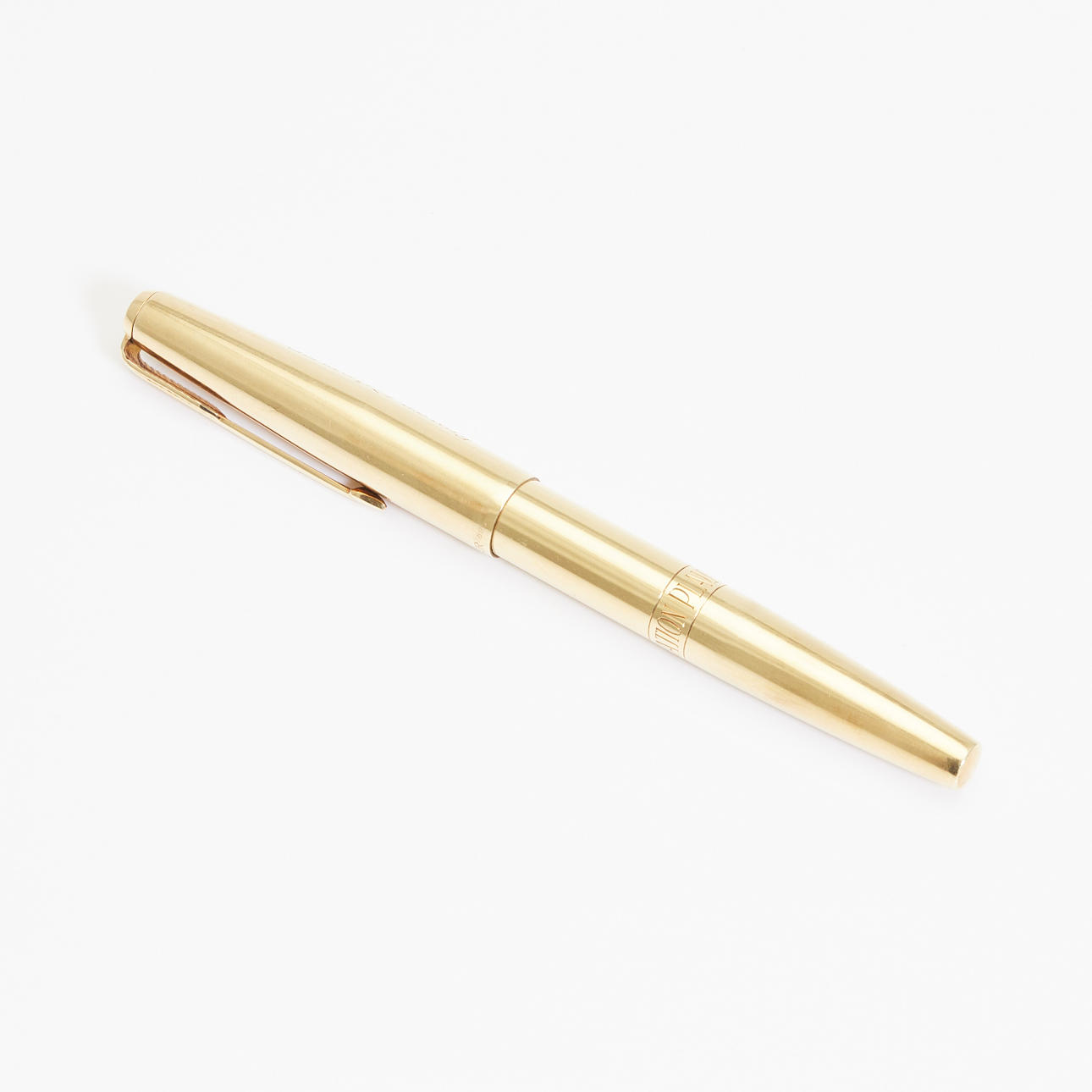 Parker, fyldepen, 585 gult guld.