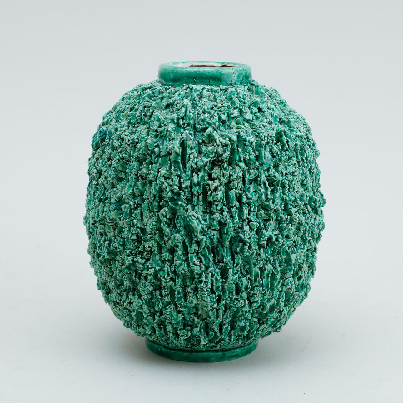 GUNNAR NYLUND. Vase, "Chamotte", stentøj, Rörstrand.