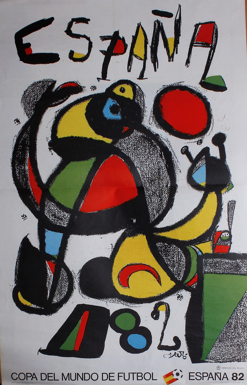 JOAN MIRÓ. ”Spanien 82".