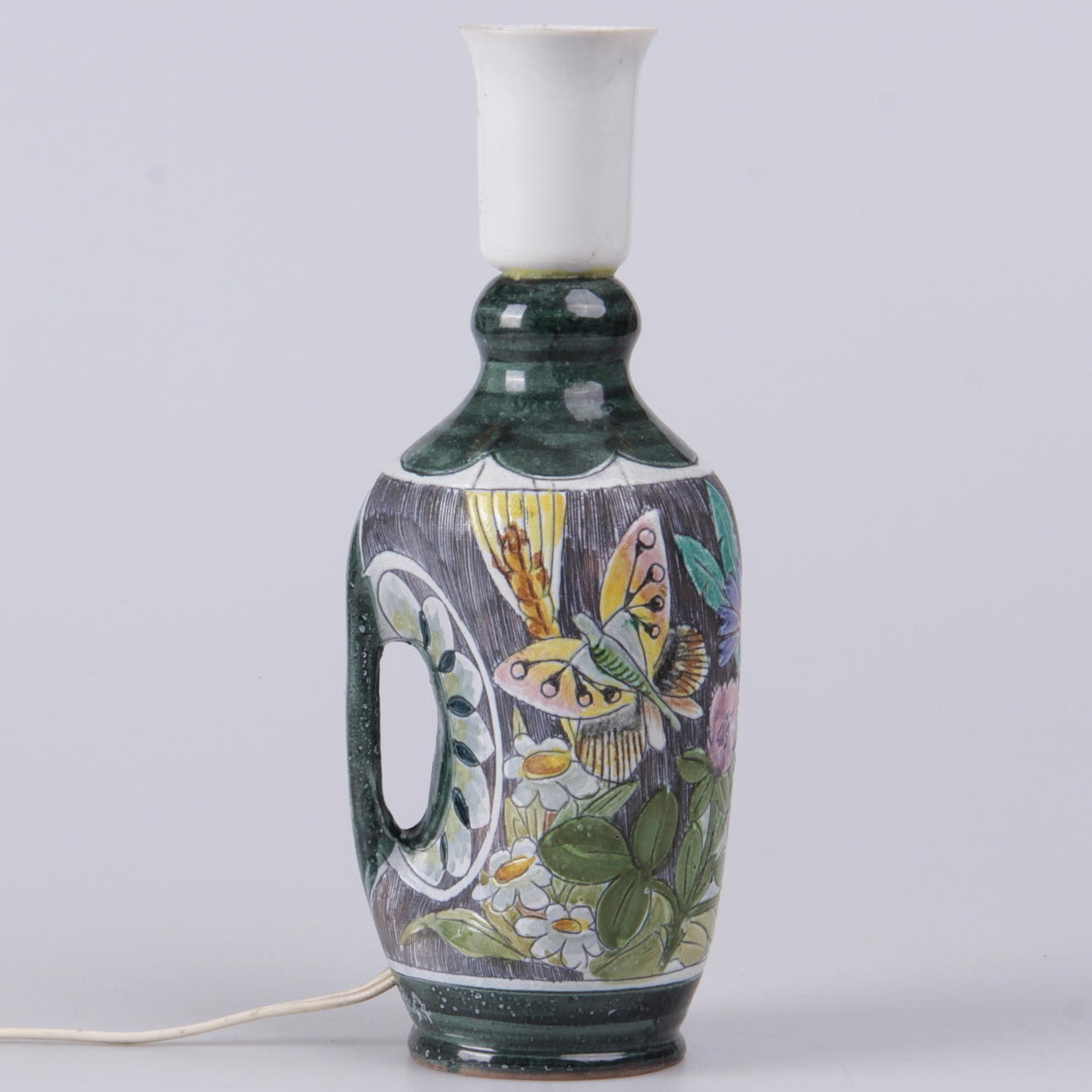 BORDSLAMPA, keramik, Tilgmans Signerad BH 57.