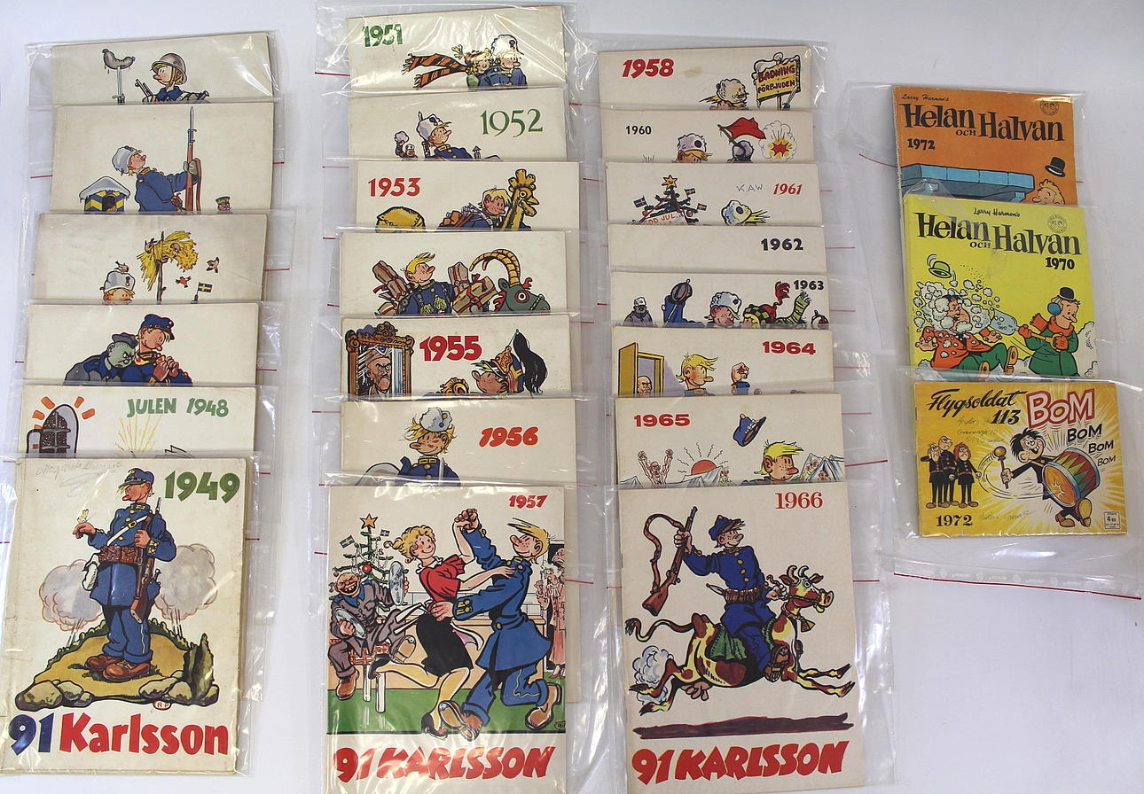 SERIEMAGASIN. 25 st BL.A 91 Karlsson.