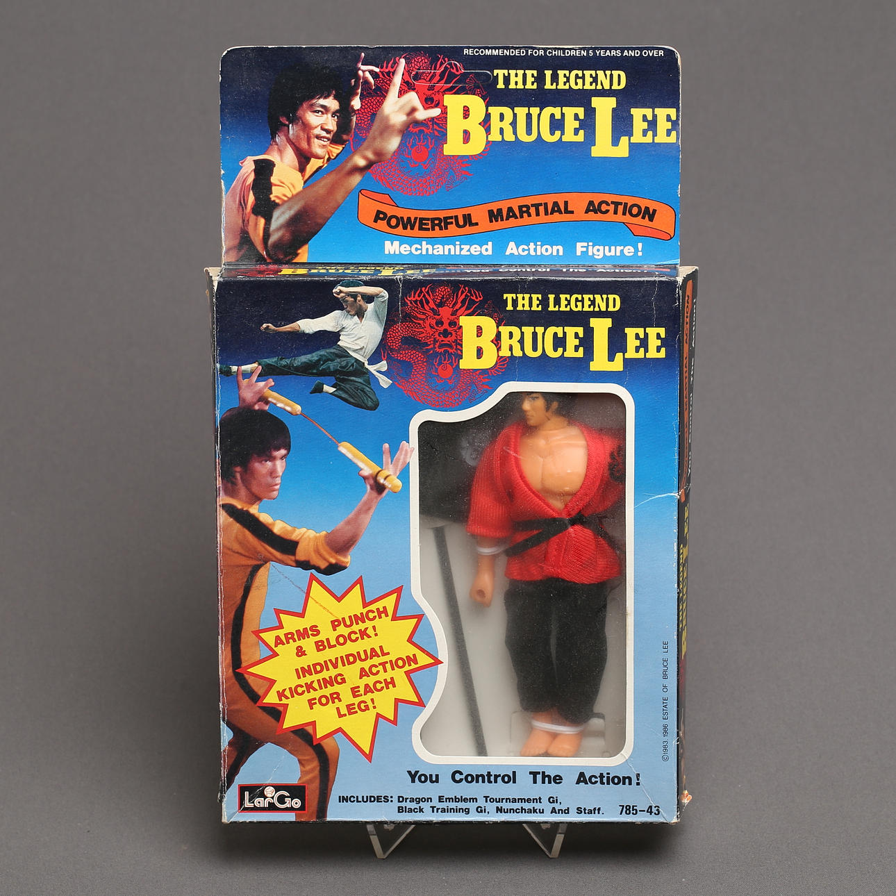 LarGo Bruce Lee, originalkartong.