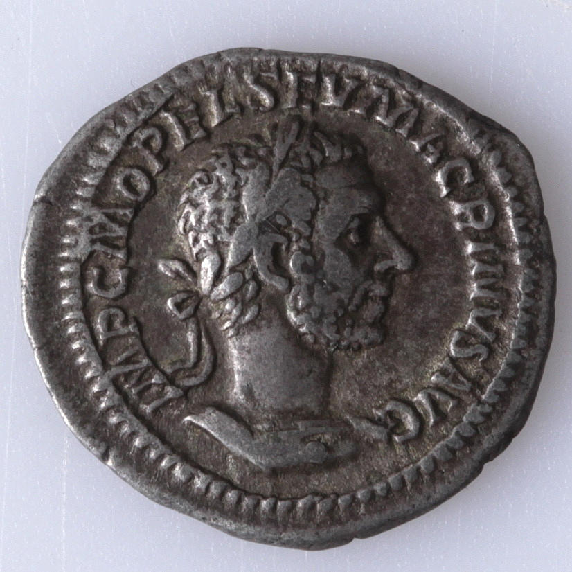 MYNT, silver, denar, Macrinus 217-218 e.kr.