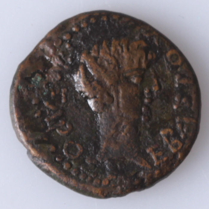 MYNT, brons, a23, Rhoemetalces I 11 f.kr-12 e.kr och Augustus 37 f.kr-14 e.kr.