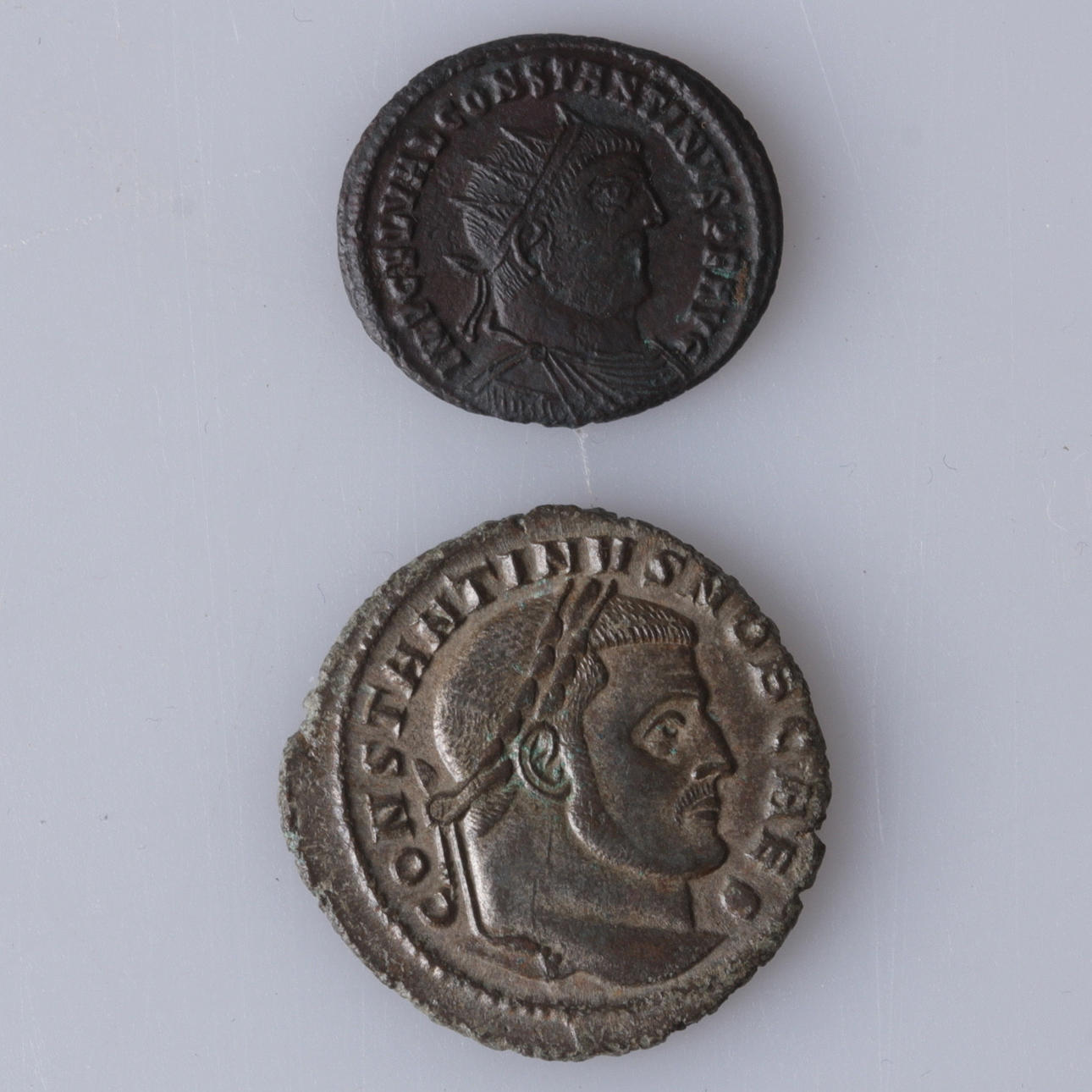 MYNT, 2 st. brons, Konstantin I 307-337 e.kr.
