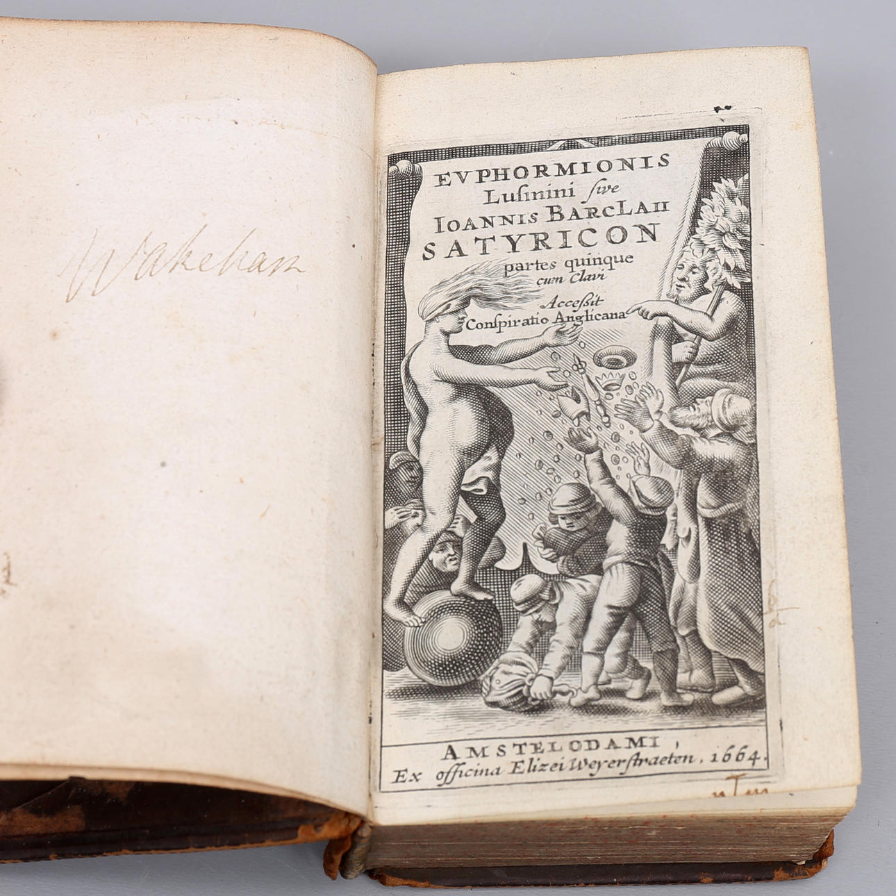 SATYRICON, John Barclay, Amsterdam, 1664.