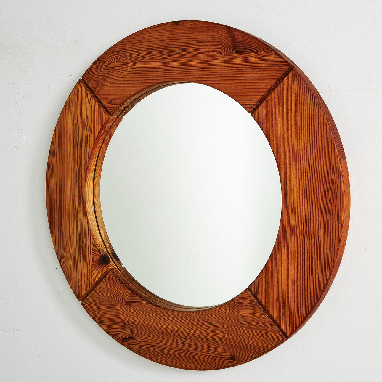 MIRROR, Glas Mäster, Markaryd, 1960s/70s, pine.
