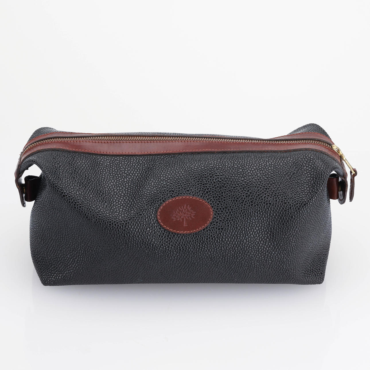 MULBERRY necessär, grain skinn.