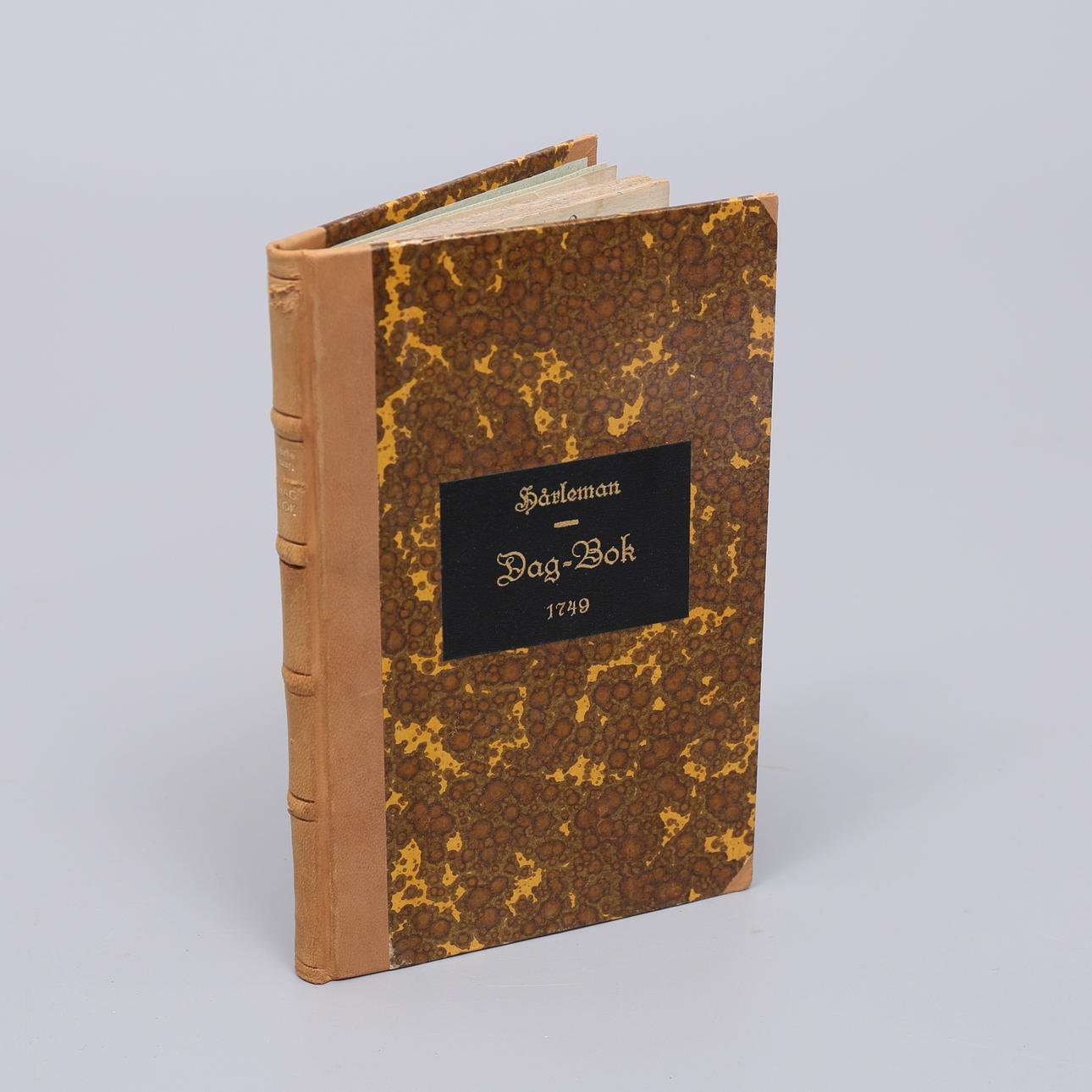 CARL HÅRLEMAN. "DAY-BOOK", 1749.