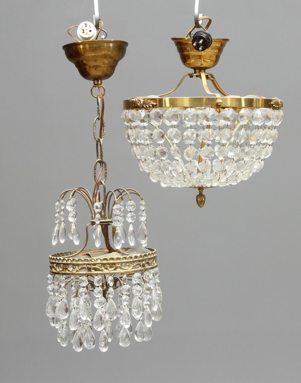 HALLAMPOR, 2 st, 1900-tal.