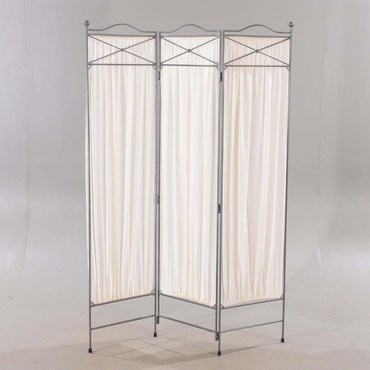 VIKSKÄRM, smide/textil.