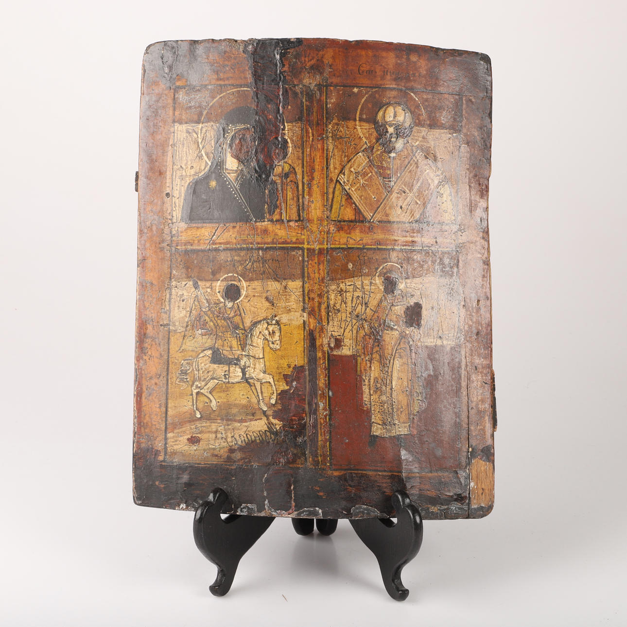 IKONE, Holz, Russland, 19./20.